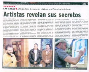 Cuarto Poder Festival de las Culturas 13 de octubre 2009