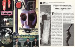 JOVEL Abril 2010 Yuri Corzo Federico Burkha artista plastico