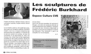 L EVEIL CULTUREL Anne Pfister OCT 1994