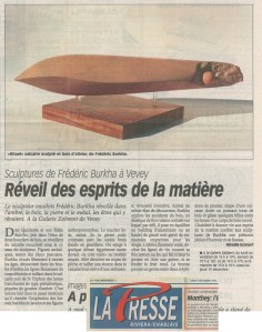 LA PRESSE RIVIERA Mireille Schnorf 9dec1996