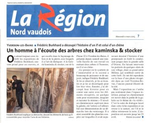 La Region Nord vaudois _11mars2015 Roger Juillerat s