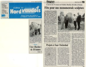 NV vente sculpture racine 24 juin 1997