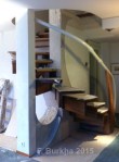 F Burkha sculpture escalier doublage platrerie&nbsp;2015